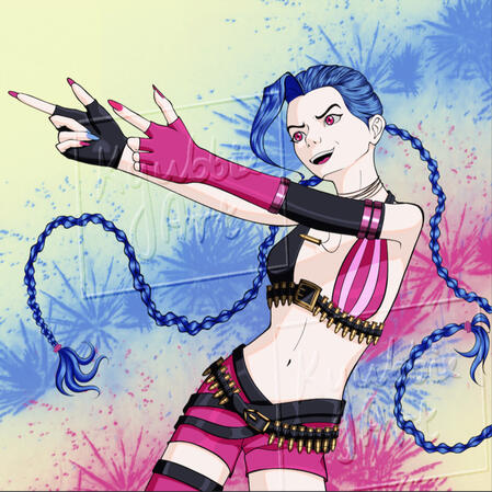 Jinx fan art Jinx fan art