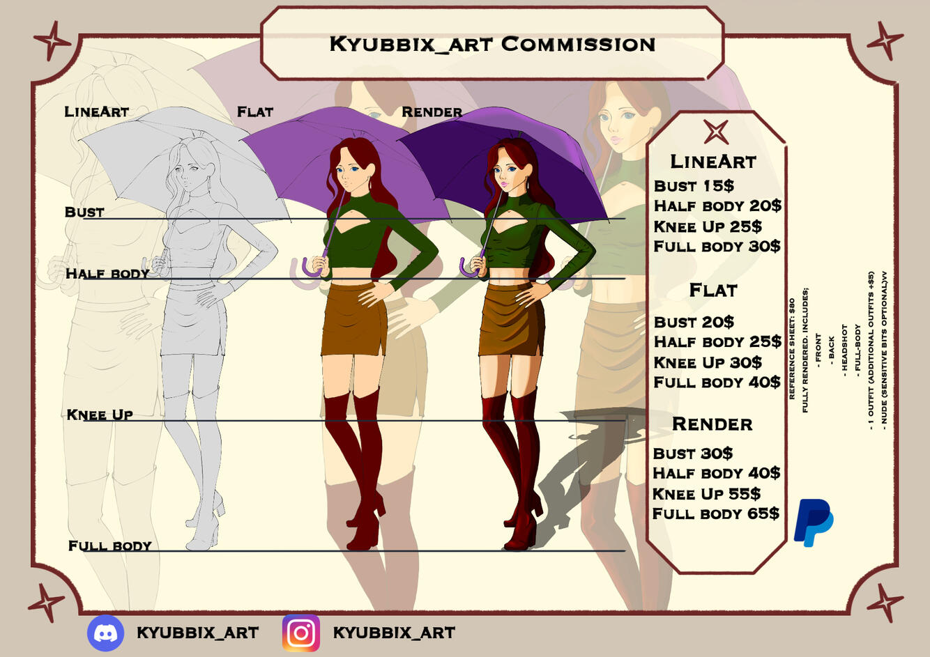 Commission page
